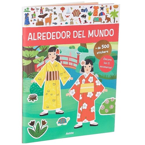 Libro de Stickers Alrededor Del Mundo