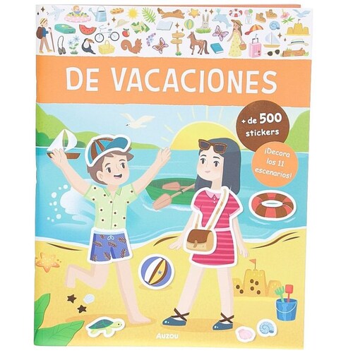 Libro de Stickers de Vacaciones