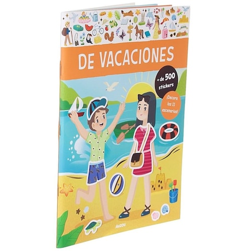 Libro de Stickers de Vacaciones
