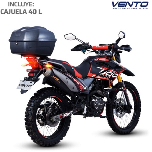 Motocicleta Vento Crossmax 300 Pro Negro 2025