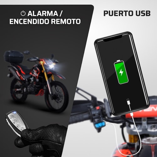Motocicleta Vento Crossmax 300 Pro Negro 2025