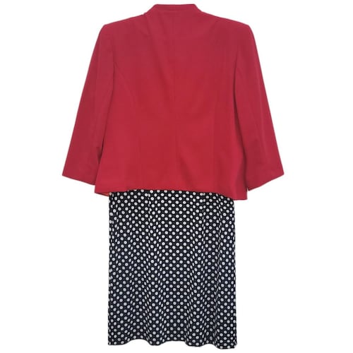 Conjunto 2 Pzs Saco Y Vestido para Mujer Talla Extra Diva