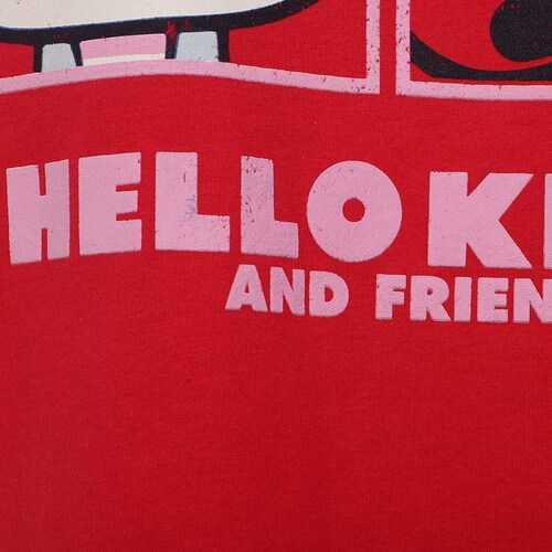 Playera con Estampado para Mujer Talla Extra Hello Kitty