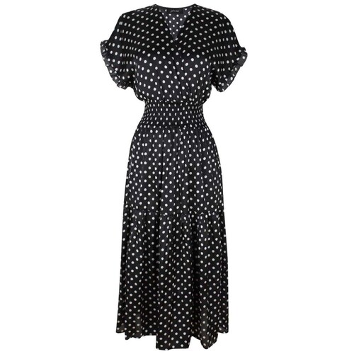 Vestido Escote en V para Mujer Petite Just By Basel