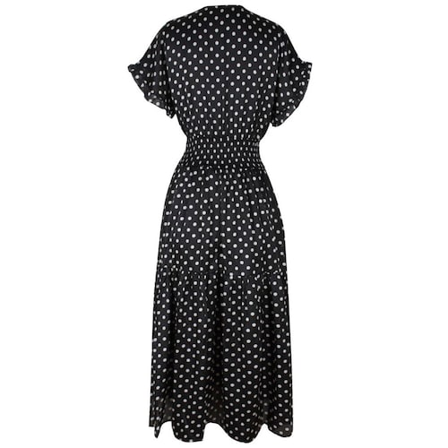 Vestido Escote en V para Mujer Petite Just By Basel