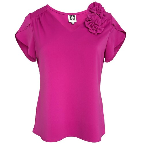 Blusa con Flores para Mujer Anne Klein