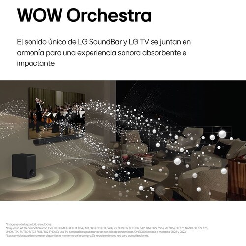 Barra de Sonido  LG 9.1.5 Canales S95Tr