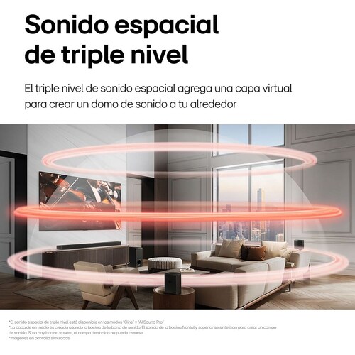 Barra de Sonido  LG 9.1.5 Canales S95Tr