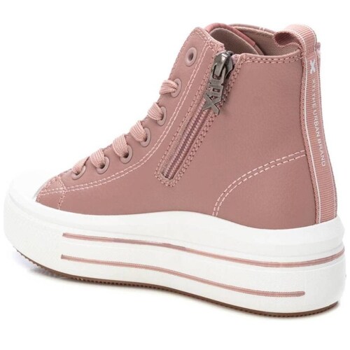 Tenis Bota con Agujeta Rosa 18-23 para Niña Xti