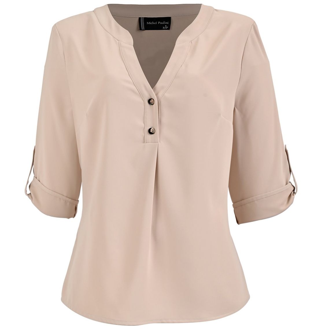 Blusas Formales Camisas De Mujer Manga Tres Cuartos Camisa Blanca