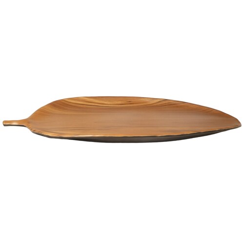 Home Nature Plato de Melamina en Forma de Hoja 29*53.5*3 Cm