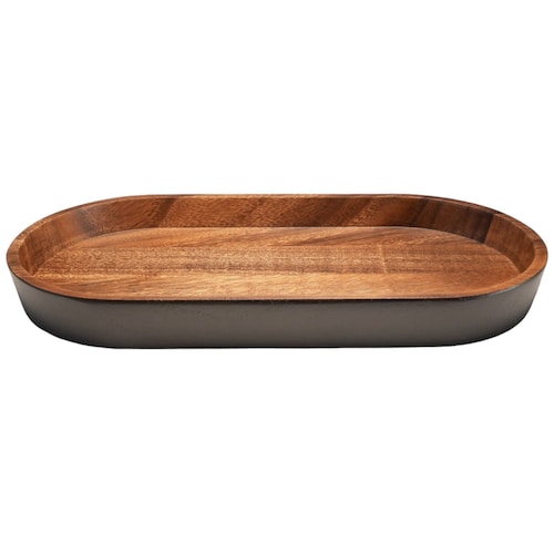 Home Nature Bandeja de Madera 15*30*3 Cm