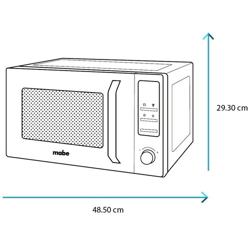 Horno de Microondas 0.9 Ft Mabe