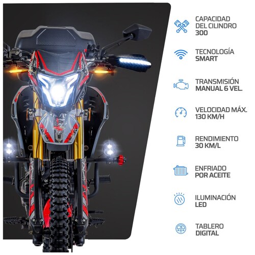 Motocicleta Vento Crossmax 300Cc Rally 2025