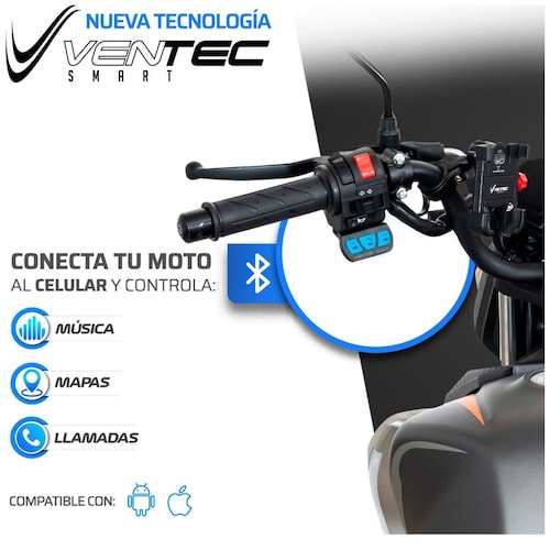 Motocicleta Vento Cyclone 210 Gris 2025
