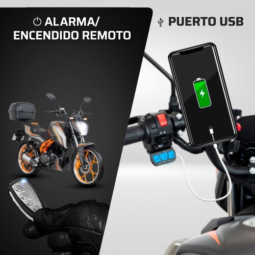 Motocicleta Vento Cyclone 210 Gris 2025