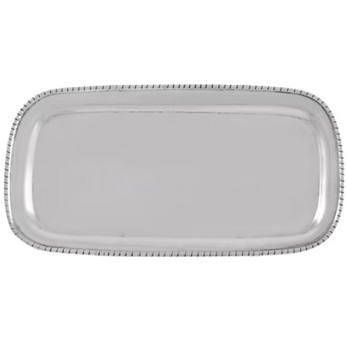 Charola Larga Cordón 180 Gramos - Plata Ley .925 Sanborns