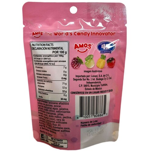 Gomitas Sabores Surtidos en Forma de Frutas