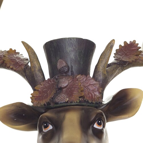 Cabeza de Reno con Sombrero 46Cm Gto