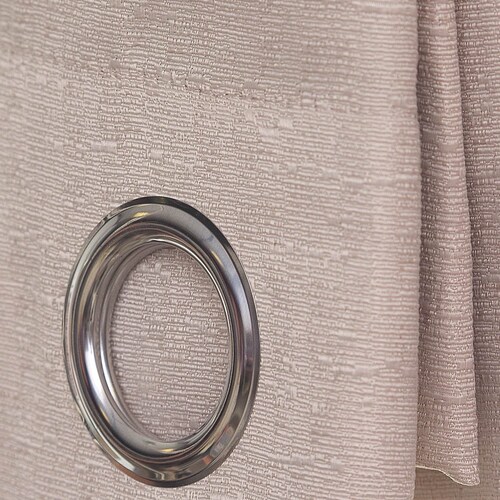 Cortina 1 Panel Beige Textura 140X260 Home Living