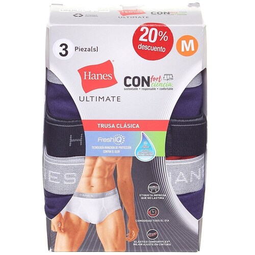 Trusa Clásica para Hombre Hanes