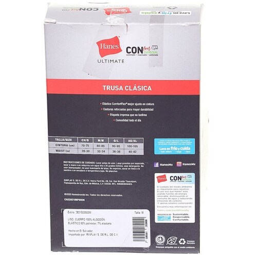 Trusa Clásica para Hombre Hanes