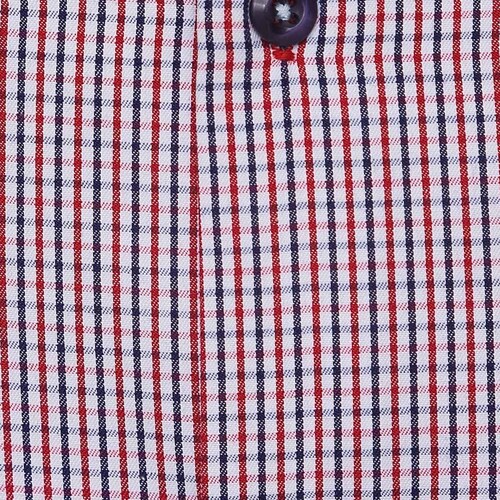 Camisa Diseño a Cuadros y Contrates para Hombre Michael Blanc