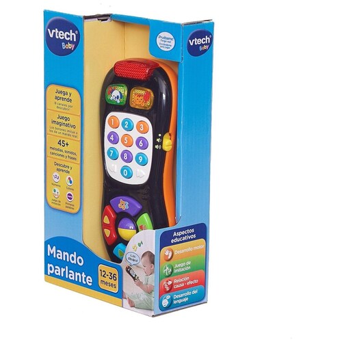Mando Parlante Enseña Números Colores Palabras para Bebé Vtech