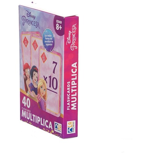 Flash Cards Multiplicaciones Princesas Novelty