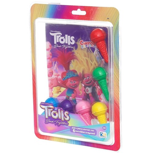 Cuentos Y Crayones Trolls Novelty