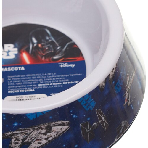 Plato para Perro Chico Unisex Star Wars Disney