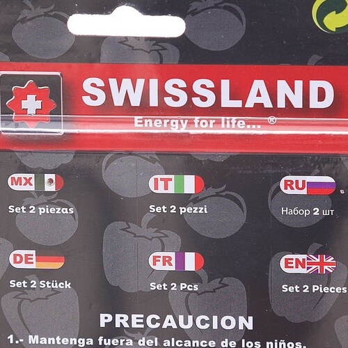 Set Cuchillo Verde 2 Pzas Swissland