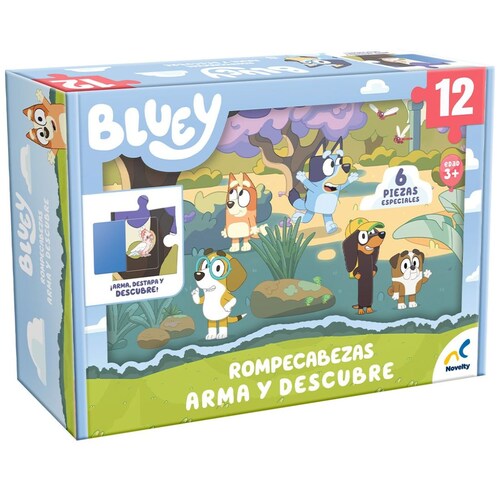 Rompecabezas Arma Descubre Bluey  Novelty           