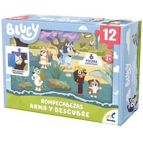 Rompecabezas Arma Descubre Bluey  Novelty           