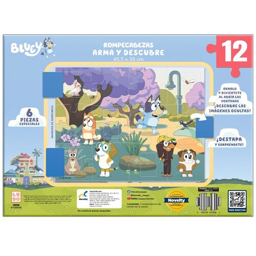 Rompecabezas Arma Descubre Bluey  Novelty           