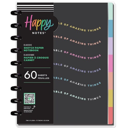 Cuaderno Thp Happy Brights Classic Notebook Npc-040 Happy Planner  Happy Planner