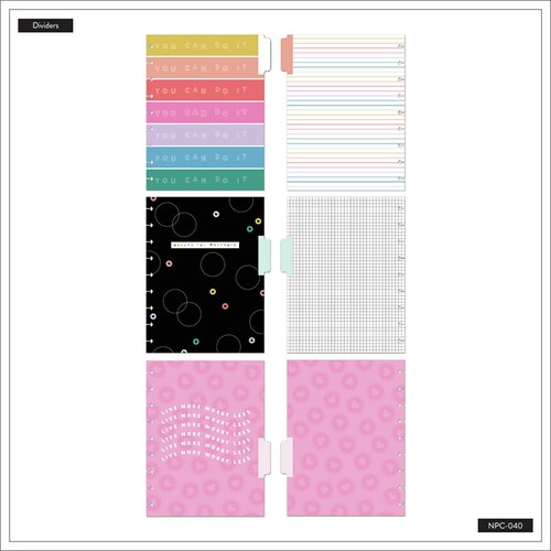 Cuaderno Thp Happy Brights Classic Notebook Npc-040 Happy Planner  Happy Planner