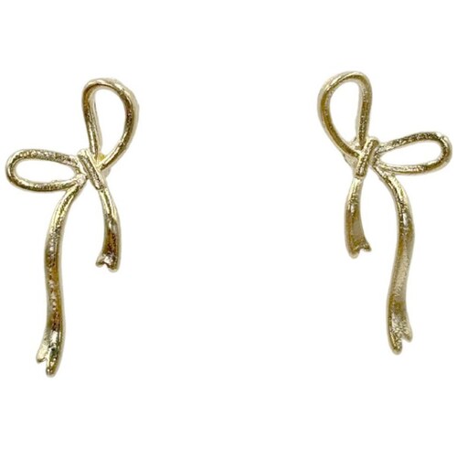 Aretes Rígdo Moño Liso Aktuales