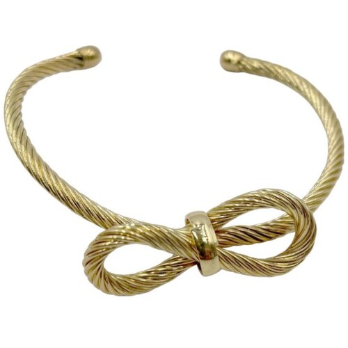 Pulsera Rígida con Moño para Mujer Aktuales