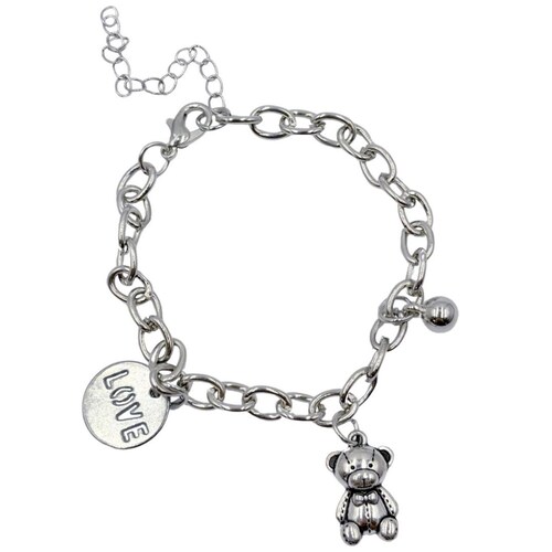 Pulsera de Oso con Moneda para Mujer Aktuales