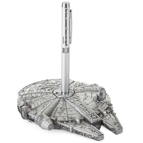 Accesorio de Escritorio Halcón Milenario de Star Wars con Bolígrafo Hallmark