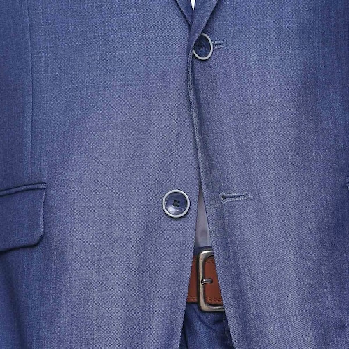 Traje Azul Medio para Hombre Carven