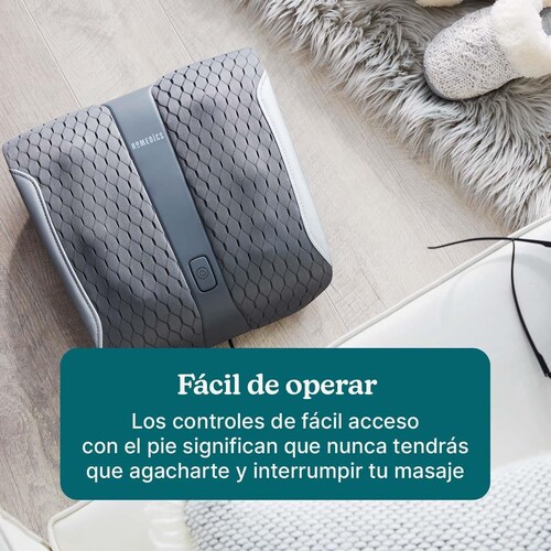 Masajeador de Pies Shiatzu con Gel  de Tacto Suave  Fms-273H-Ca Homedics