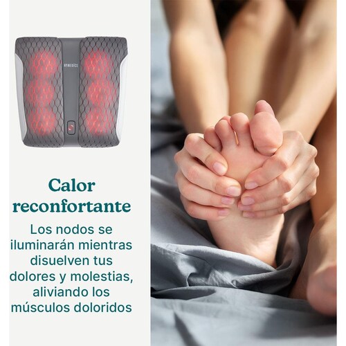 Masajeador de Pies Shiatzu con Gel  de Tacto Suave  Fms-273H-Ca Homedics