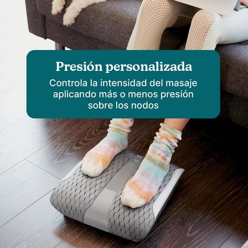 Masajeador de Pies Shiatzu con Gel  de Tacto Suave  Fms-273H-Ca Homedics