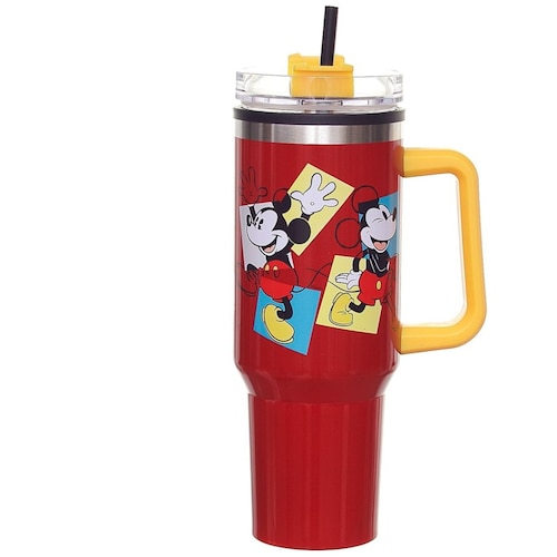 Termo Mickey Vacuum 1.2 Lt Rojo   Fun Kids