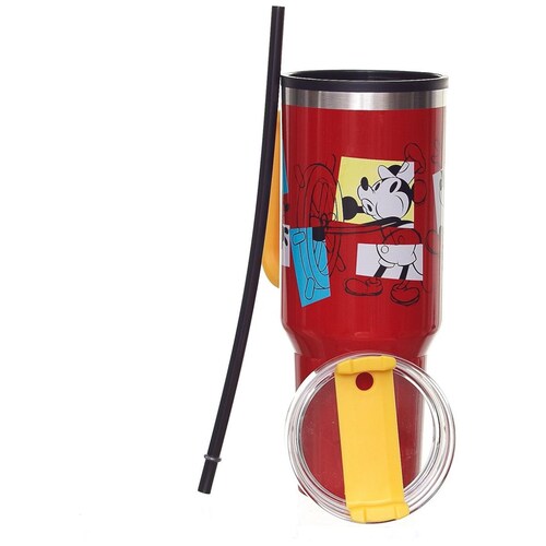Termo Mickey Vacuum 1.2 Lt Rojo   Fun Kids