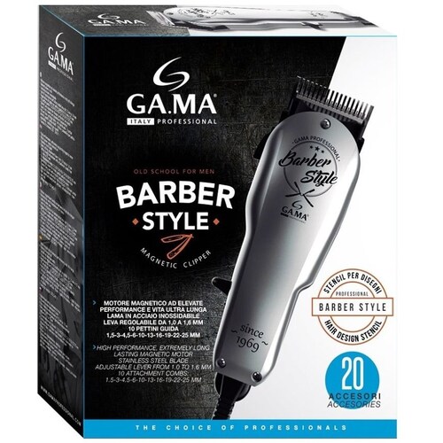 Recortadora Gm Barber Style 110 Gama Gama Italy