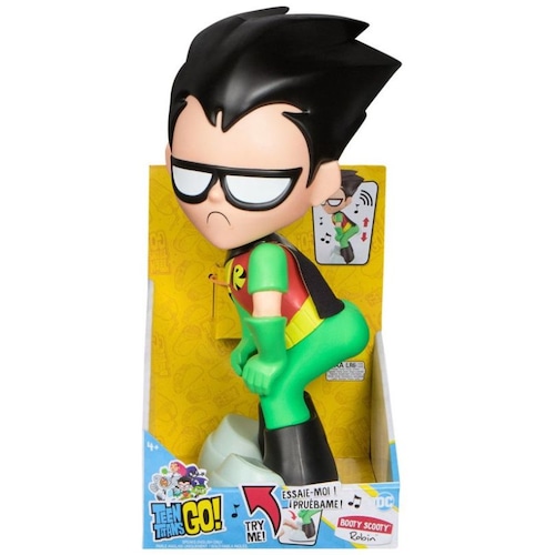 Robin de Teen Titans Go! Booty Scooty Spin Master