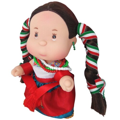 Muñeca Traje Regional China Poblana Pitukas